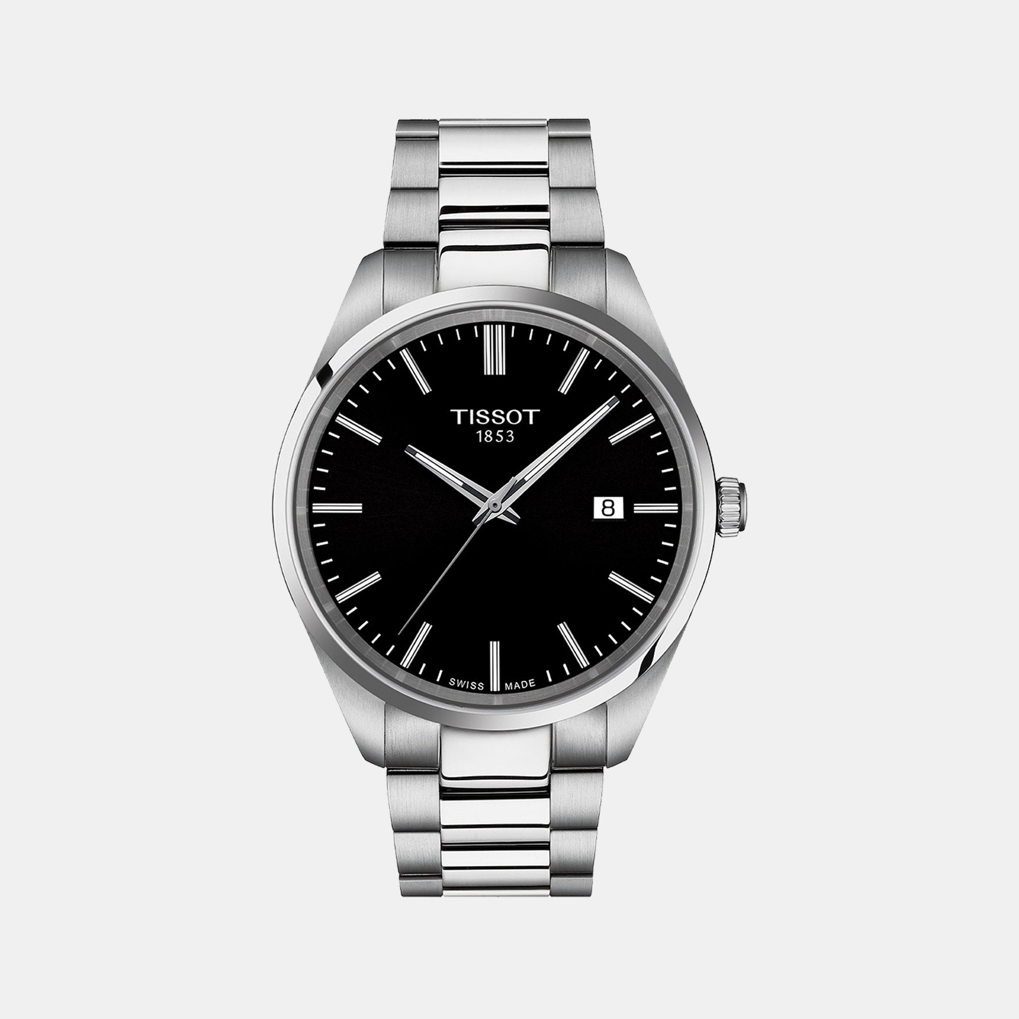 Tissot Round Black Analog watch