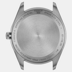 Pr 100 Men Quartz Grey Dial Analog Stainless Steel Watch T1504101108100