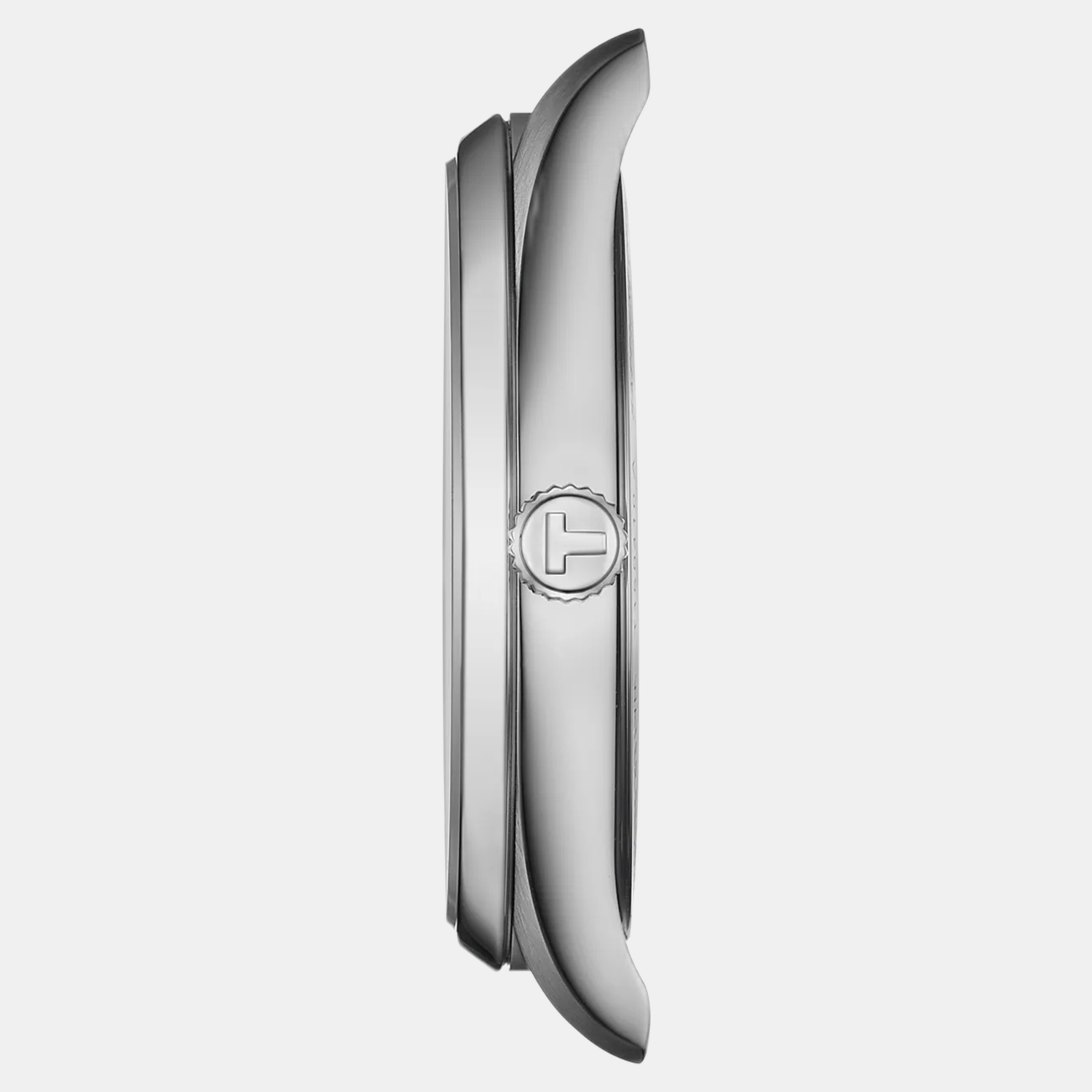 Pr 100 Men Quartz White Dial Analog Leather Watch T1504101601100