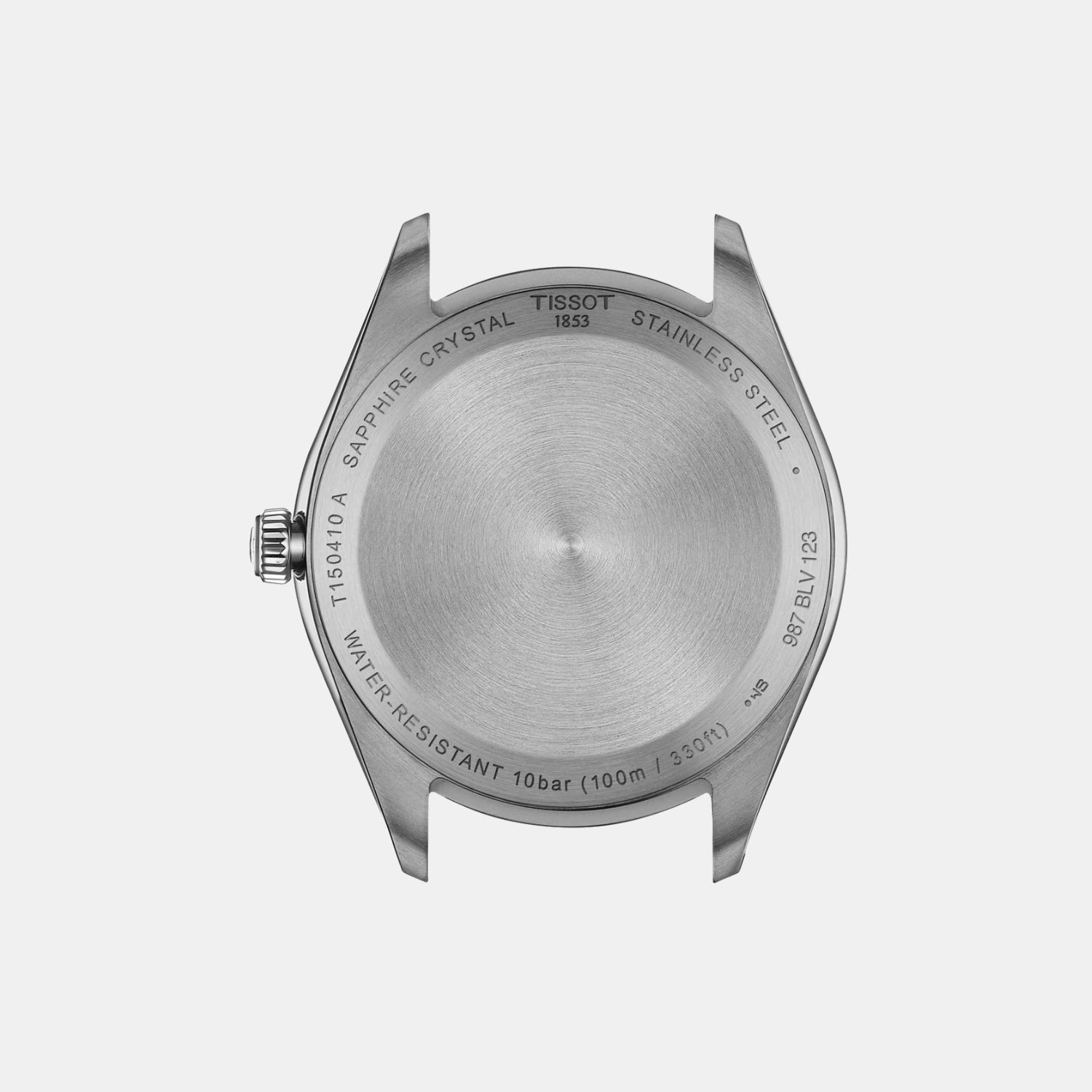 PR 100 Men Quartz Black Dial Analog Leather Watch T1504101605100