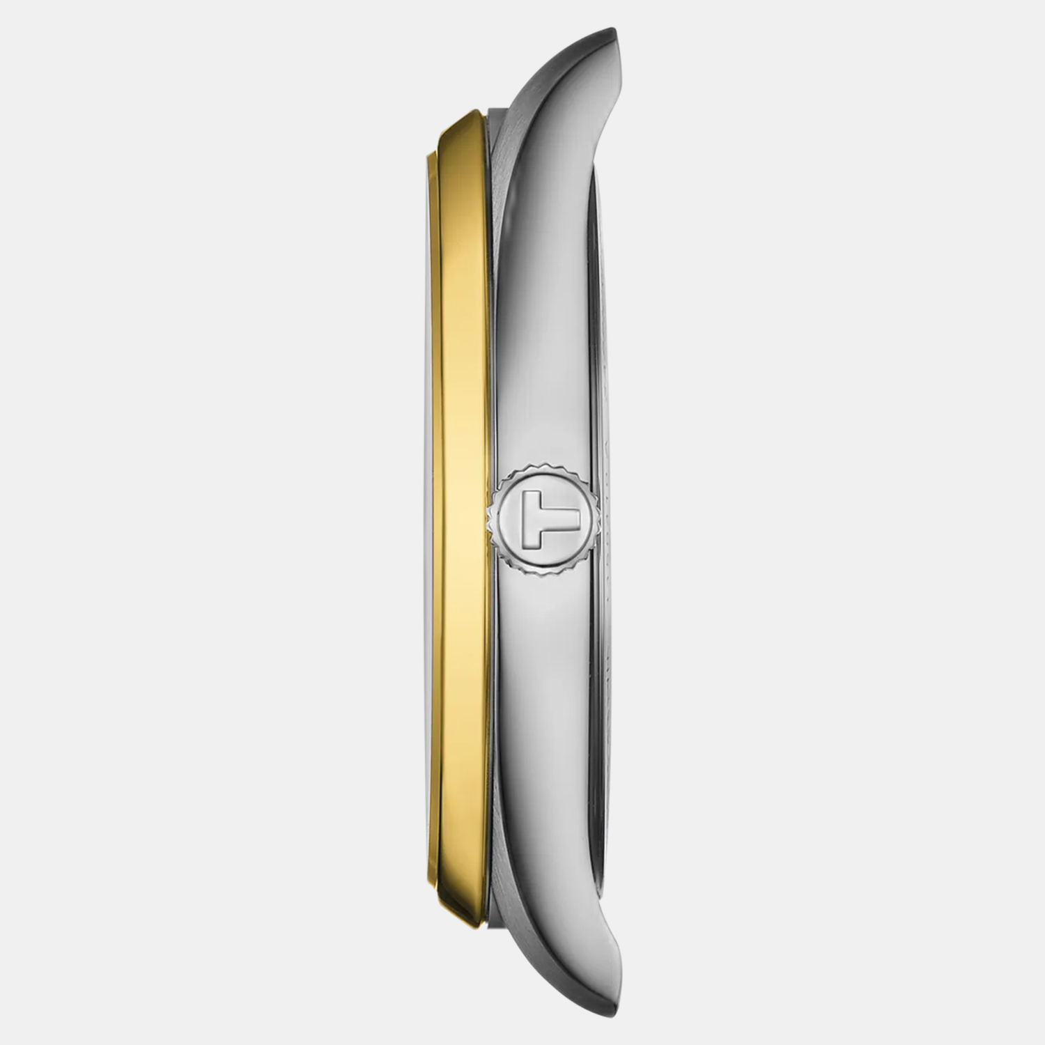 Pr 100 Men Quartz White Dial Analog Stainless Steel Watch T1504102201100