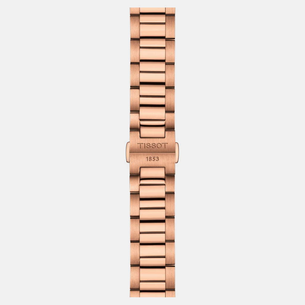 Pr 100 Men Quartz Black Dial Analog Stainless Steel Watch T1504103305100