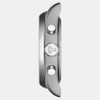 Pr 100 Men Quartz White Dial Chronograph Stainless Steel Watch T1504171101100