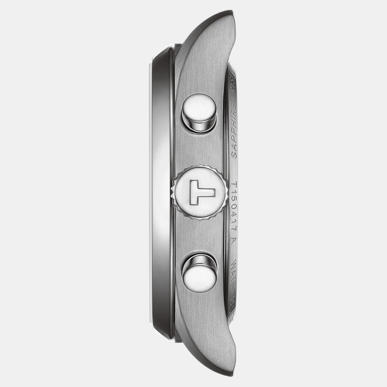 Pr 100 Men Quartz White Dial Chronograph Stainless Steel Watch T1504171101100