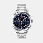 Tissot Round Blue Chronograph watch