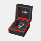 PR 100 Vuelta Men Quartz Black Dial Chronograph Stainless Steel Watch T1504171105101