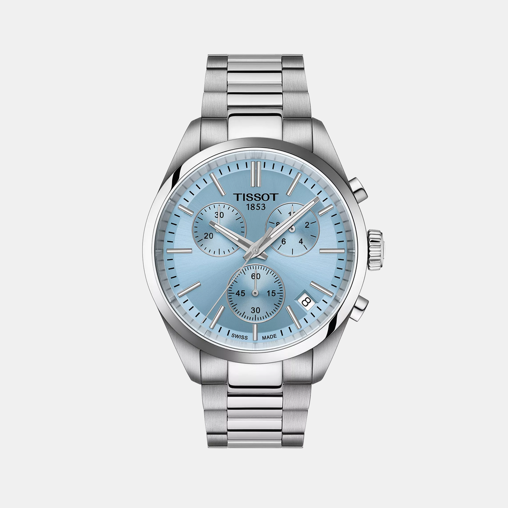 Tissot Round Ice Blue Chronograph watch