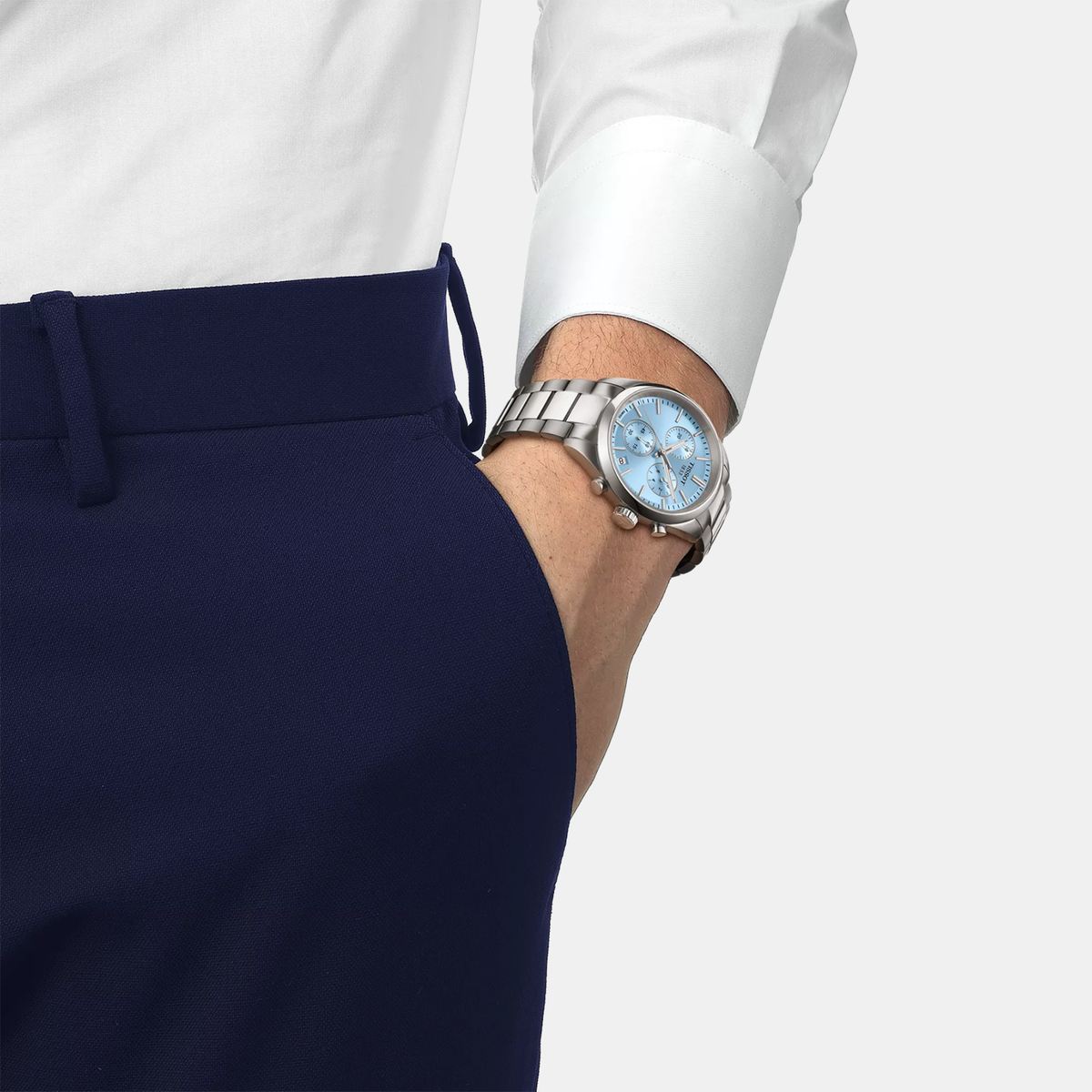 Tissot Stainless Steel Ice Blue watch