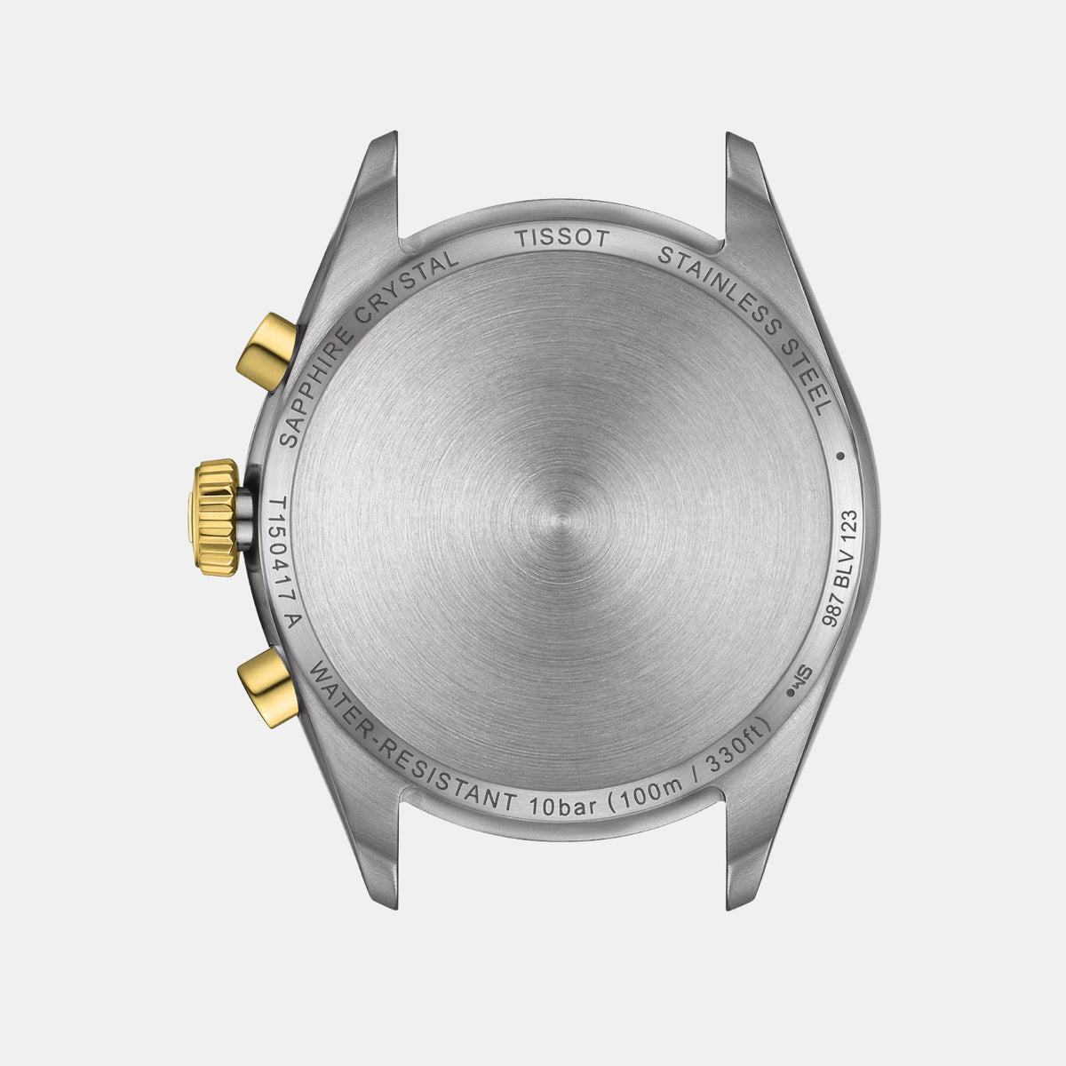 PR 100 Men Quartz Silver Dial Chronograph Stainless Steel Watch T1504172203100