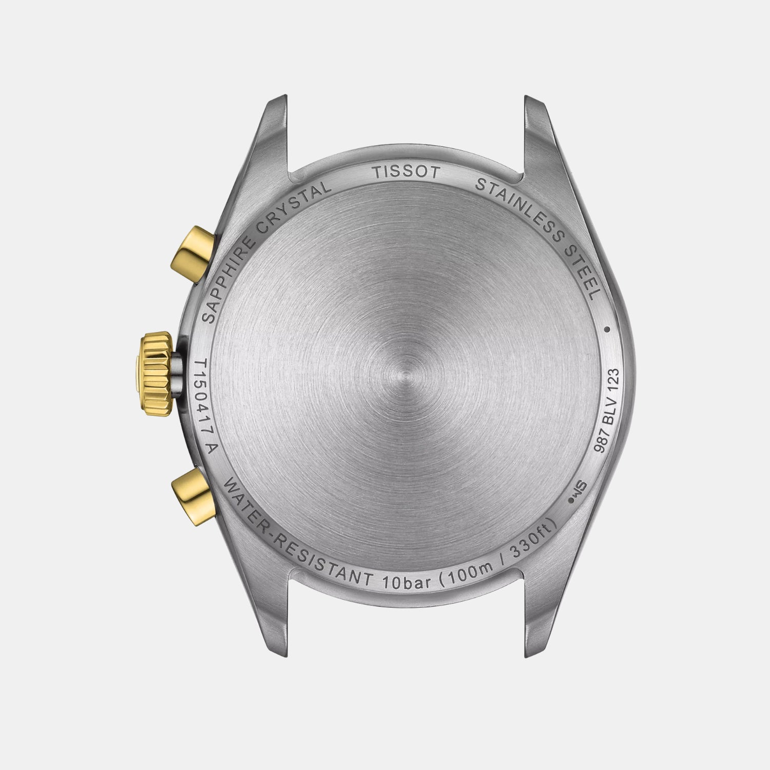 PR 100 Men Quartz Silver Dial Chronograph Stainless Steel Watch T1504172203100