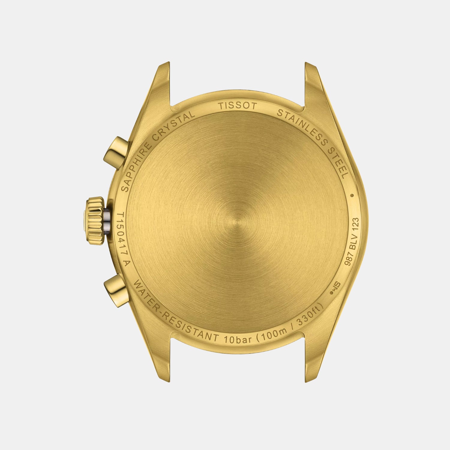 PR 100 Men Quartz Silver Dial Chronograph Stainless Steel Watch T1504173303100