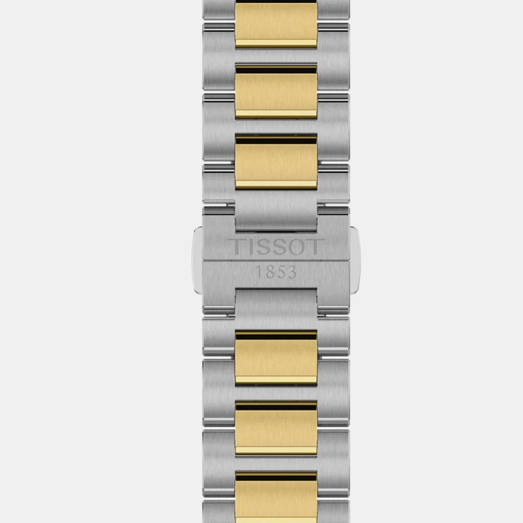 Classic Contemporary Women Quartz Silver Dial Analog Stainless Steel Watch T1514222203100