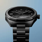 PRC 100 Unisex Solar Black Dial Analog Stainless Steel Watch T1514223305100