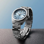 PRC 100 Solar Women Blue Dial Analog Stainless Steel Watch T1518221135100