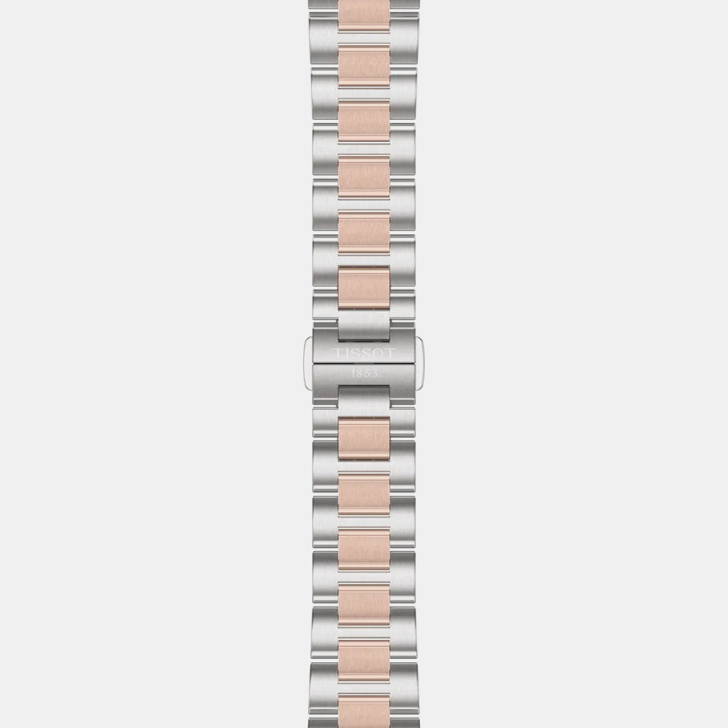 PRC 100 Women Solar Mother Of Pearl Dial Analog Stainless Steel Watch T1518222211100