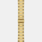 PRC 100 Women Solar Champagne Dial Analog Stainless Steel Watch T1518223302100