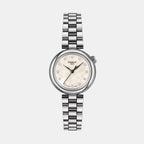 Desir Women Quartz White Mother Of Pearl Dial Analog Stainless Steel Watch T1520101111600