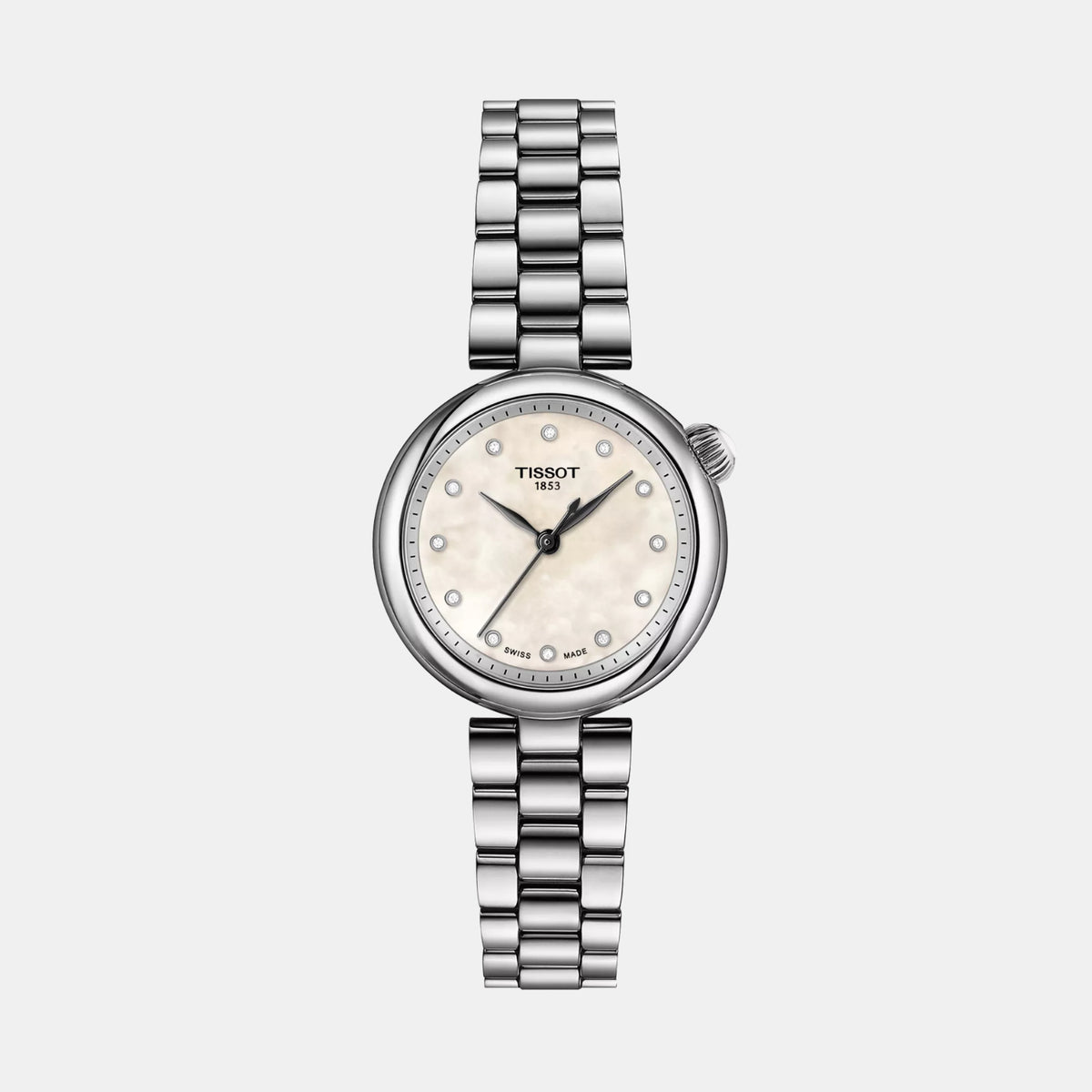 Desir Women Quartz Mother Of Pearl Dial Analog Stainless Steel Watch T1520101111600