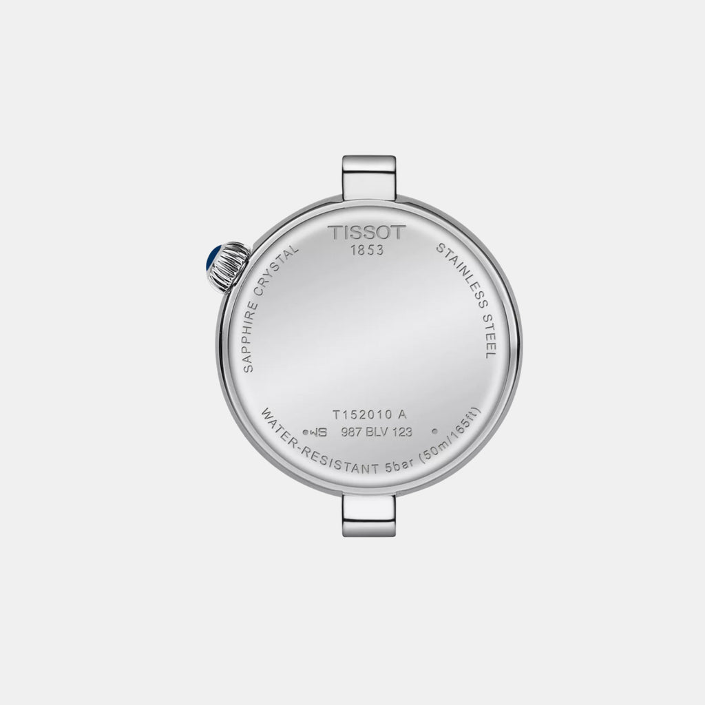 Desir Women Quartz Graded Silver-Blue Dial Analog Leather Watch T1520101603801