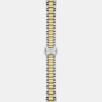 Desir Women Quartz Beige Dial Analog Stainless Steel Watch T1520102211600