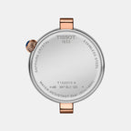 Desir Women Quartz Beige Dial Analog Stainless Steel Watch T1520102211601