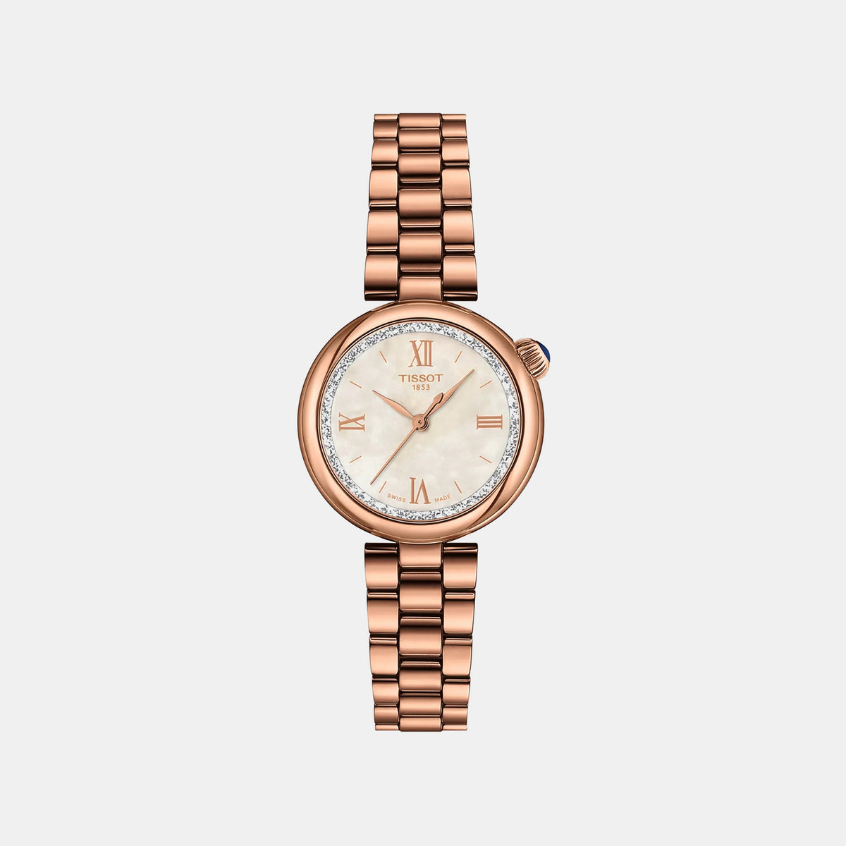 Desir Women Quartz Mother Of Pearl Dial Analog Stainless Steel Watch T1520103311801