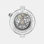 Classic Contemporary Désir Women Automatic Mother Of Pearl Dial Analog Stainless Steel Watch T1522071111600