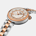 Desir Women Automatic Mother Of Pearl Dial Analog Stainless Steel Watch T1522072211100