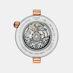Desir Women Automatic Mother Of Pearl Dial Analog Stainless Steel Watch T1522072211100