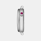 Desir Women Quartz Maroon Dial Analog Stainless Steel Watch T1522231142600