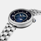Desir Women Quartz Blue Dial Analog Stainless Steel Watch T1522231149600