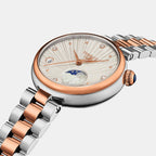 Desir Women Quartz Silver Dial Analog Stainless Steel Watch T1522232203600
