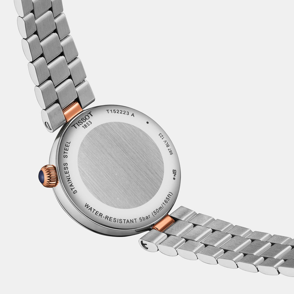 Desir Women Quartz Silver Dial Analog Stainless Steel Watch T1522232203600
