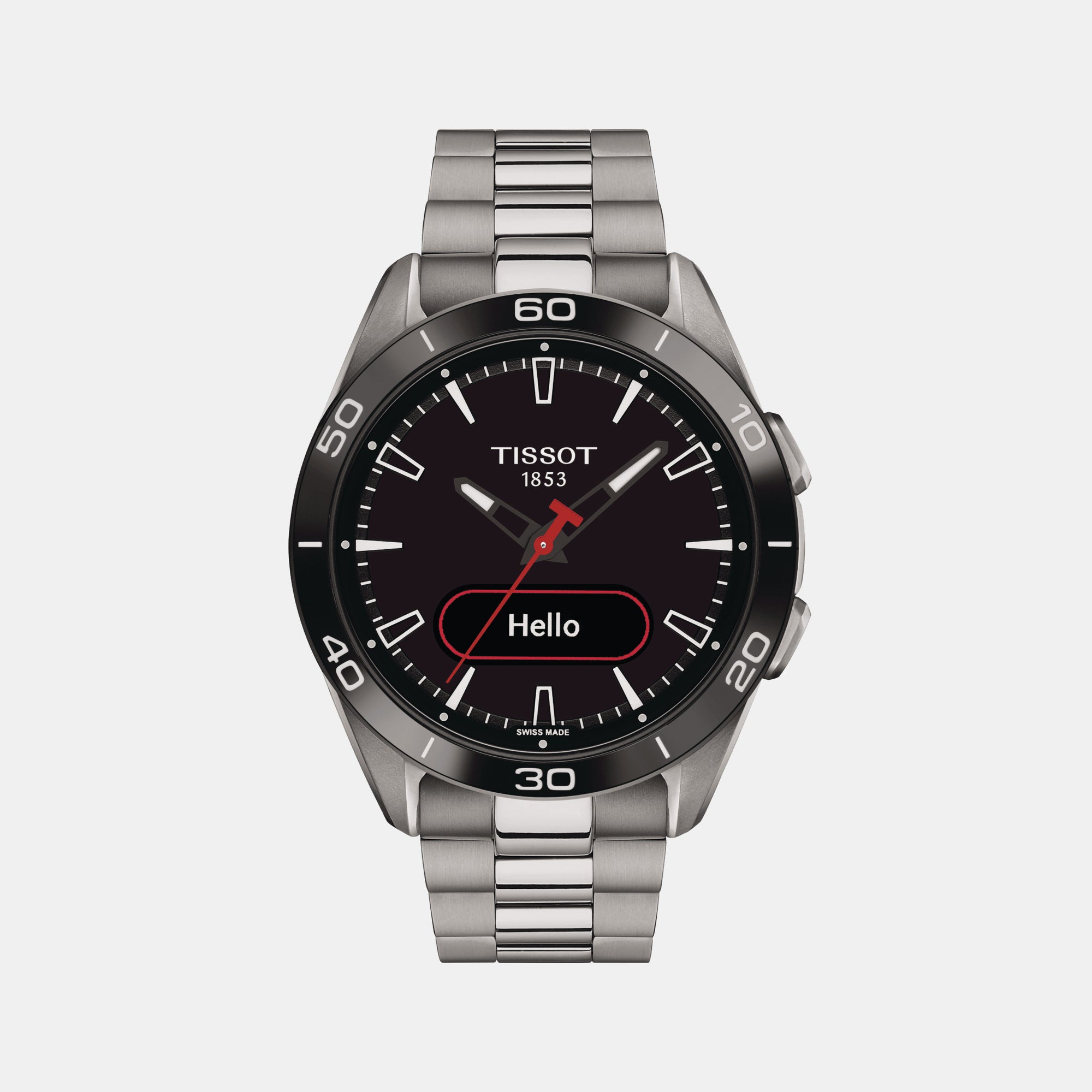 Tissot Round Black  watch
