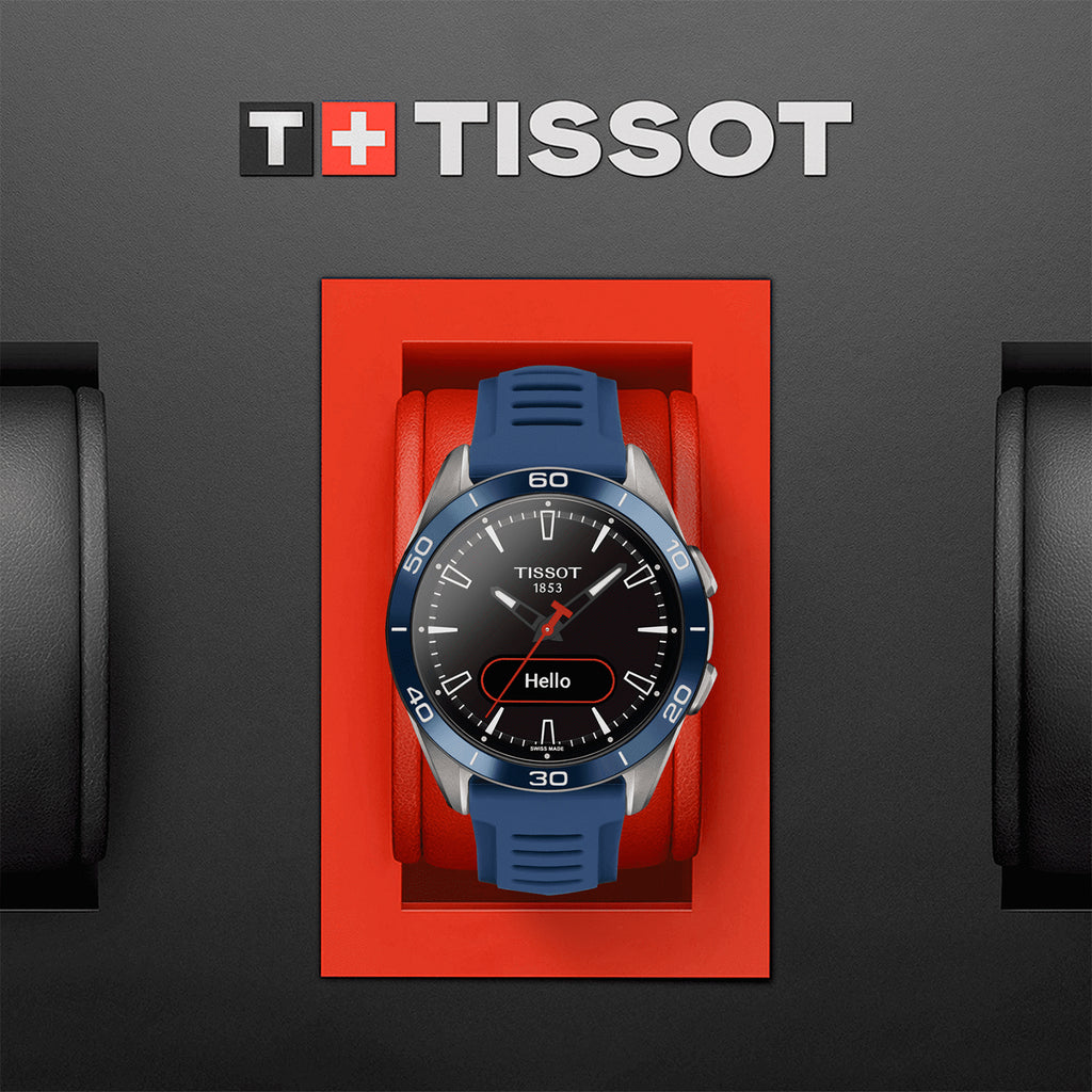 Tissot 43 mm Blue Quartz watch