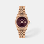 Ballade Women Quartz Brown Dial Analog Stainless Steel Watch T1560103337100