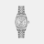 Ballade Women Automatic Silver Dial Analog Stainless Steel Watch T1562081103300