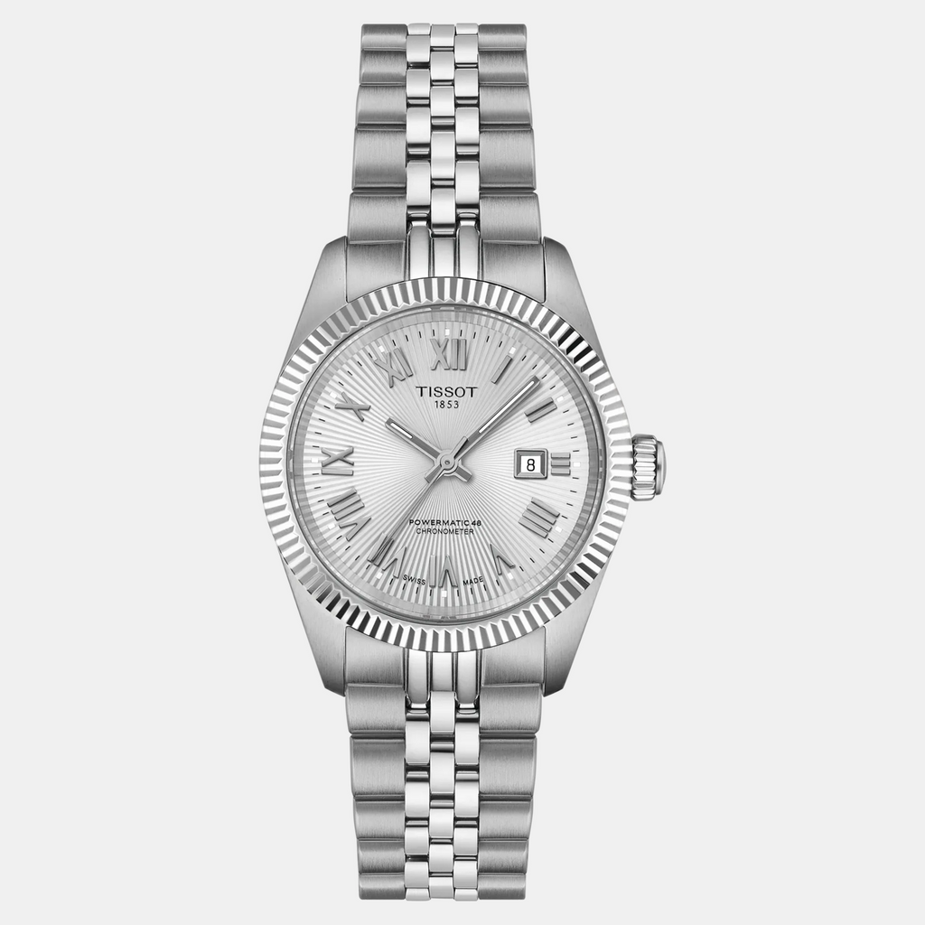 Ballade Women Automatic Silver Dial Analog Stainless Steel Watch T1562081103300