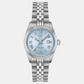 Ballade Women Automatic Ice Blue Dial Analog Stainless Steel Watch T1562081135300