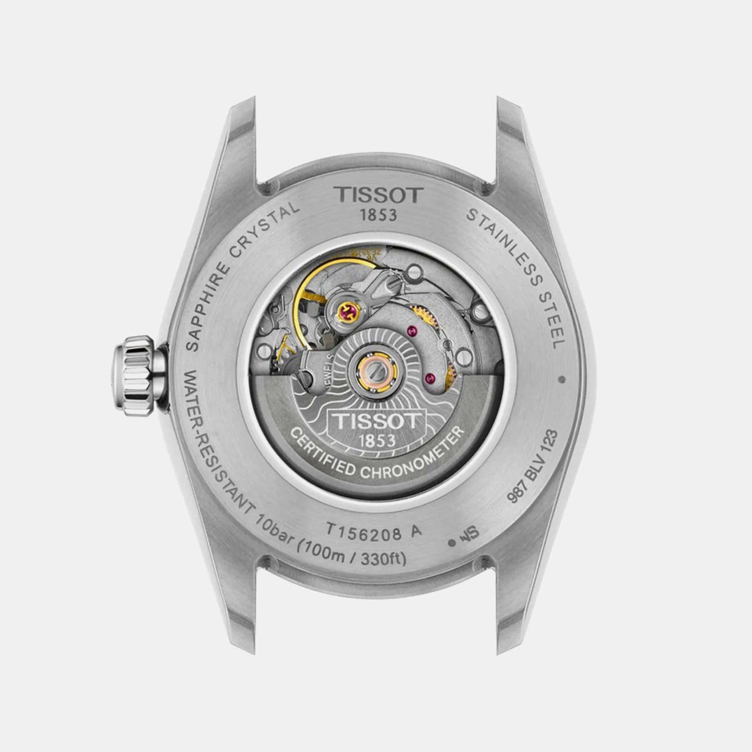 Ballade Women Automatic Silver Dial Analog Stainless Steel Watch T1562082203300