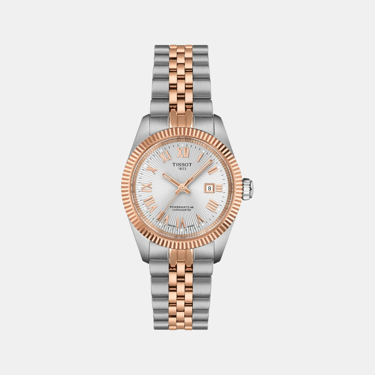 Ballade Women Automatic Silver Dial Analog Stainless Steel Watch T1562082203300