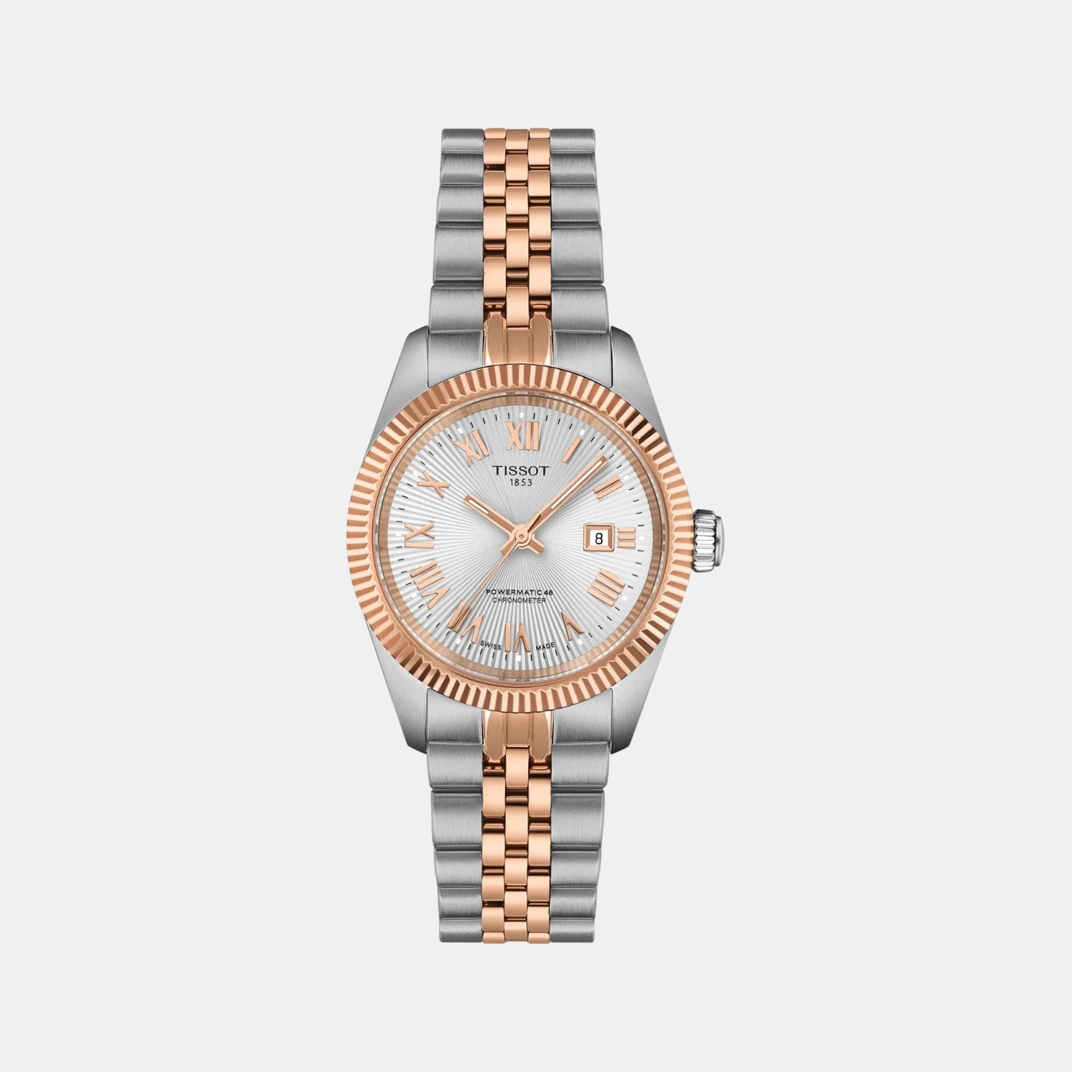 Ballade Women Quartz Silver Dial Analog Stainless Steel Watch T1562082203300