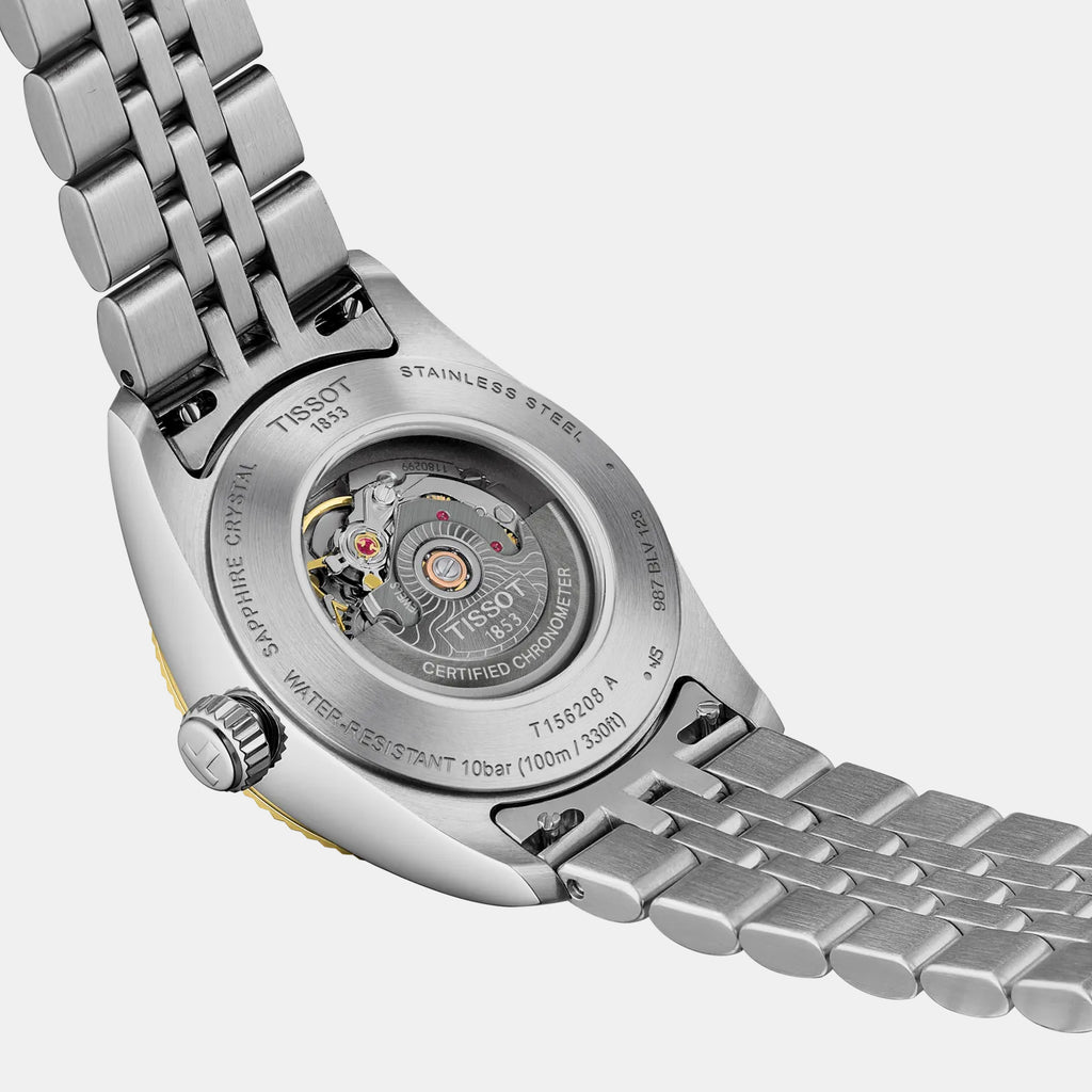 Ballade Women Automatic Silver Dial Analog Stainless Steel Watch T1562082203301