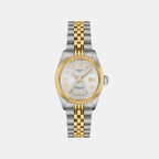 Ballade Women Automatic Silver Dial Analog Stainless Steel Watch T1562082203301