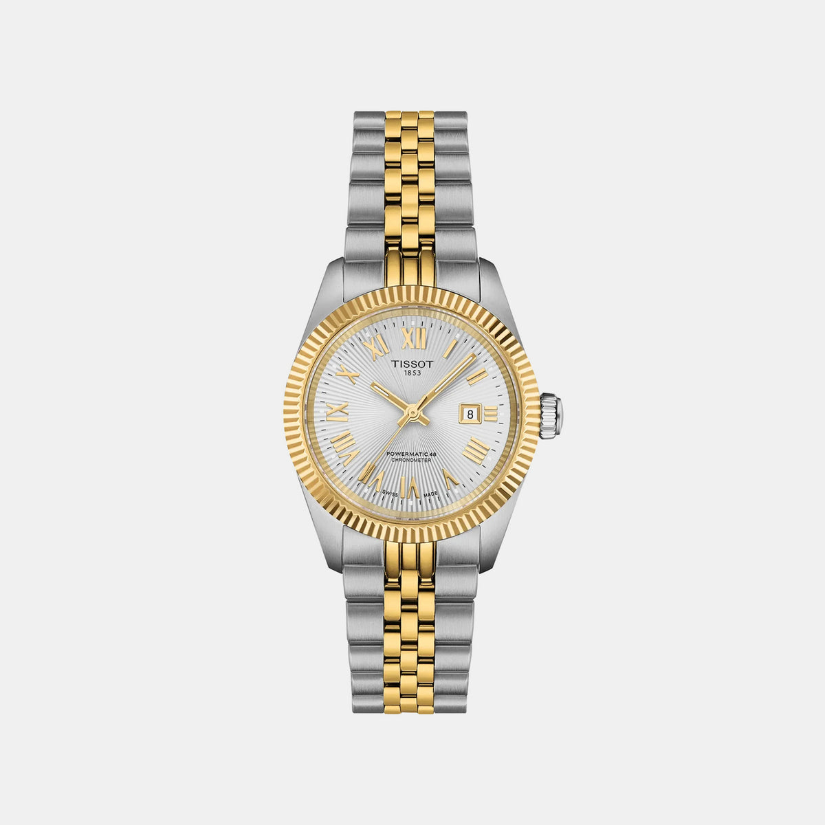 Ballade Women Automatic Silver Dial Analog Stainless Steel Watch T1562082203301