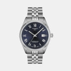 Ballade Powermatic 80 COSC Men Automatic Blue Dial Analog Stainless Steel Watch T1564081104300