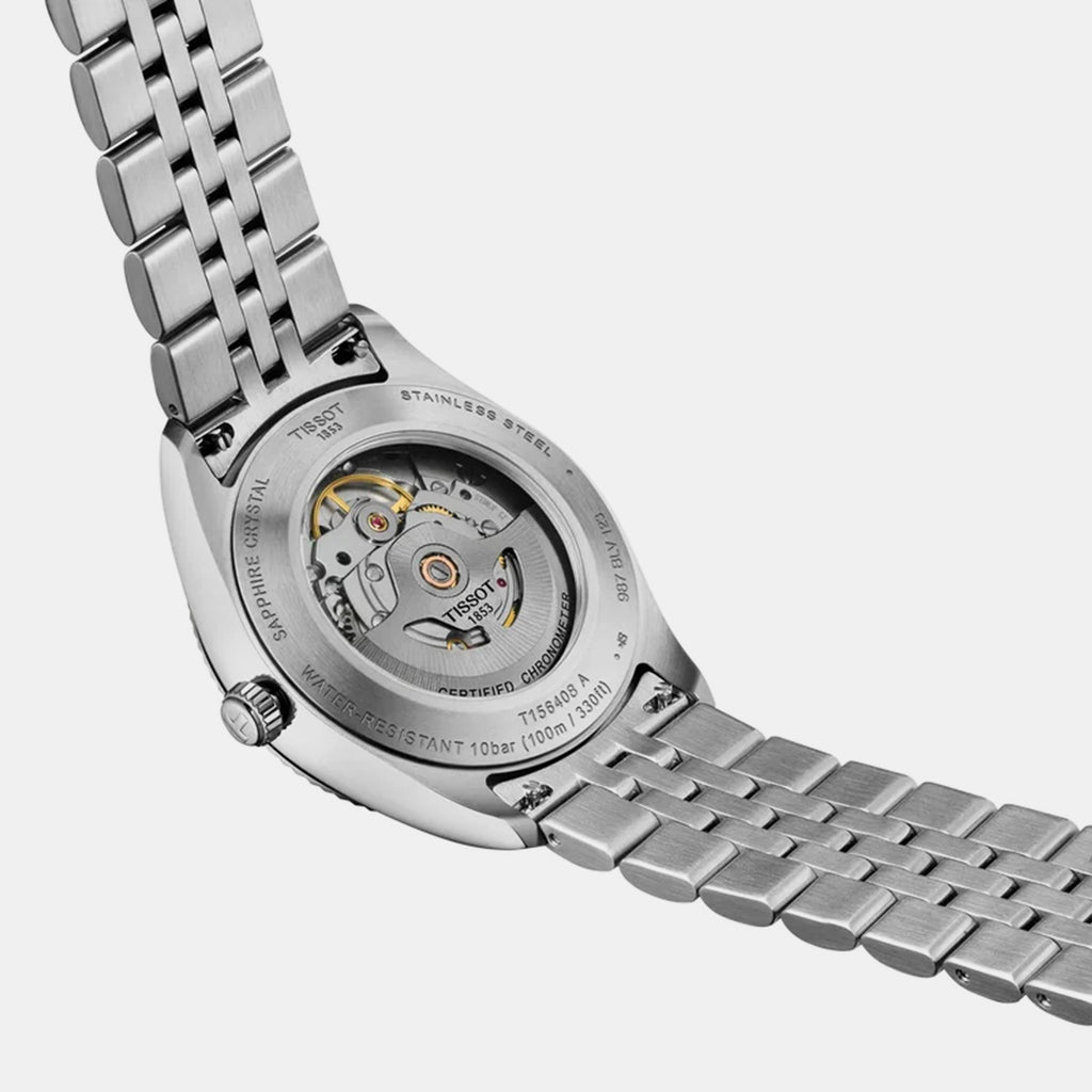 Ballade Men Automatic Blue Dial Analog Stainless Steel Watch T1564081135300