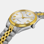 Ballade Men Automatic Silver Dial Analog Stainless Steel Watch T1564082203300