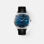 Classic Dream Men Automatic Blue Dial Analog Leather Watch T1584071604100