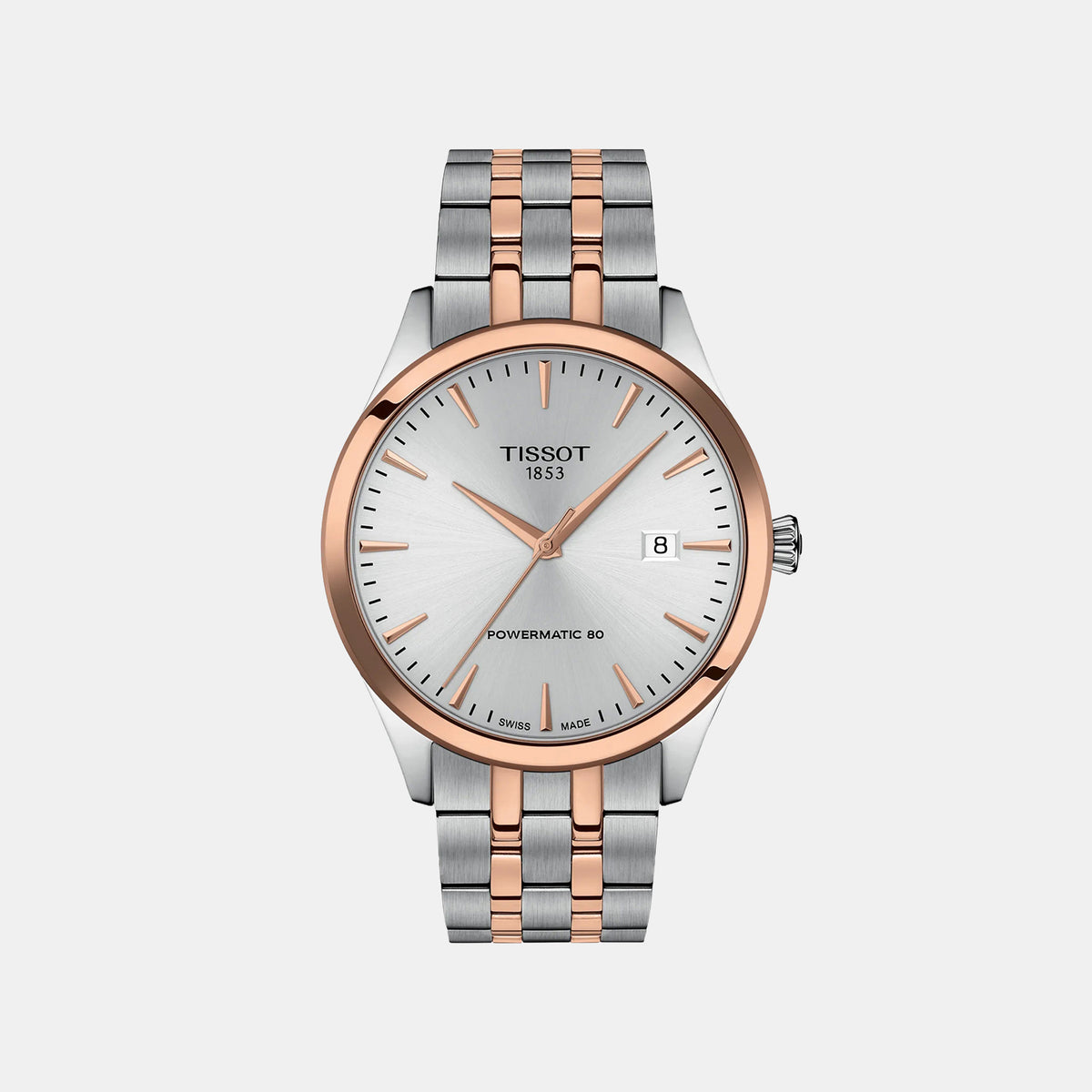 Classic Dream Men Automatic Silver Dial Analog Stainless Steel Watch T1584072203101